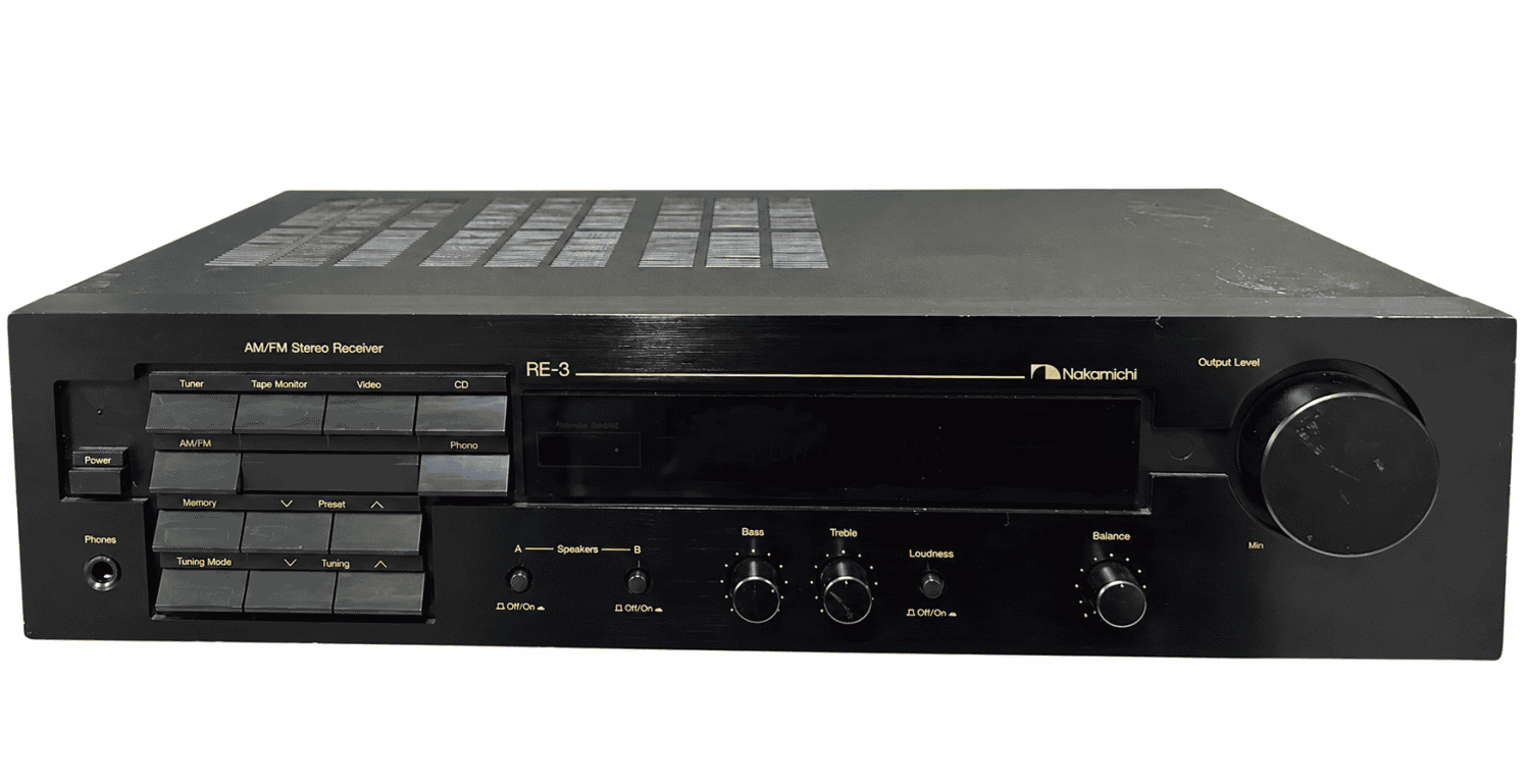 Receptor estéreo Nakamichi RE-3 Negro