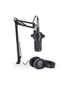 MICROFONO + AUDIFONO STREAMING/PODCAST AUDIO-TECHNICA AT2035PK