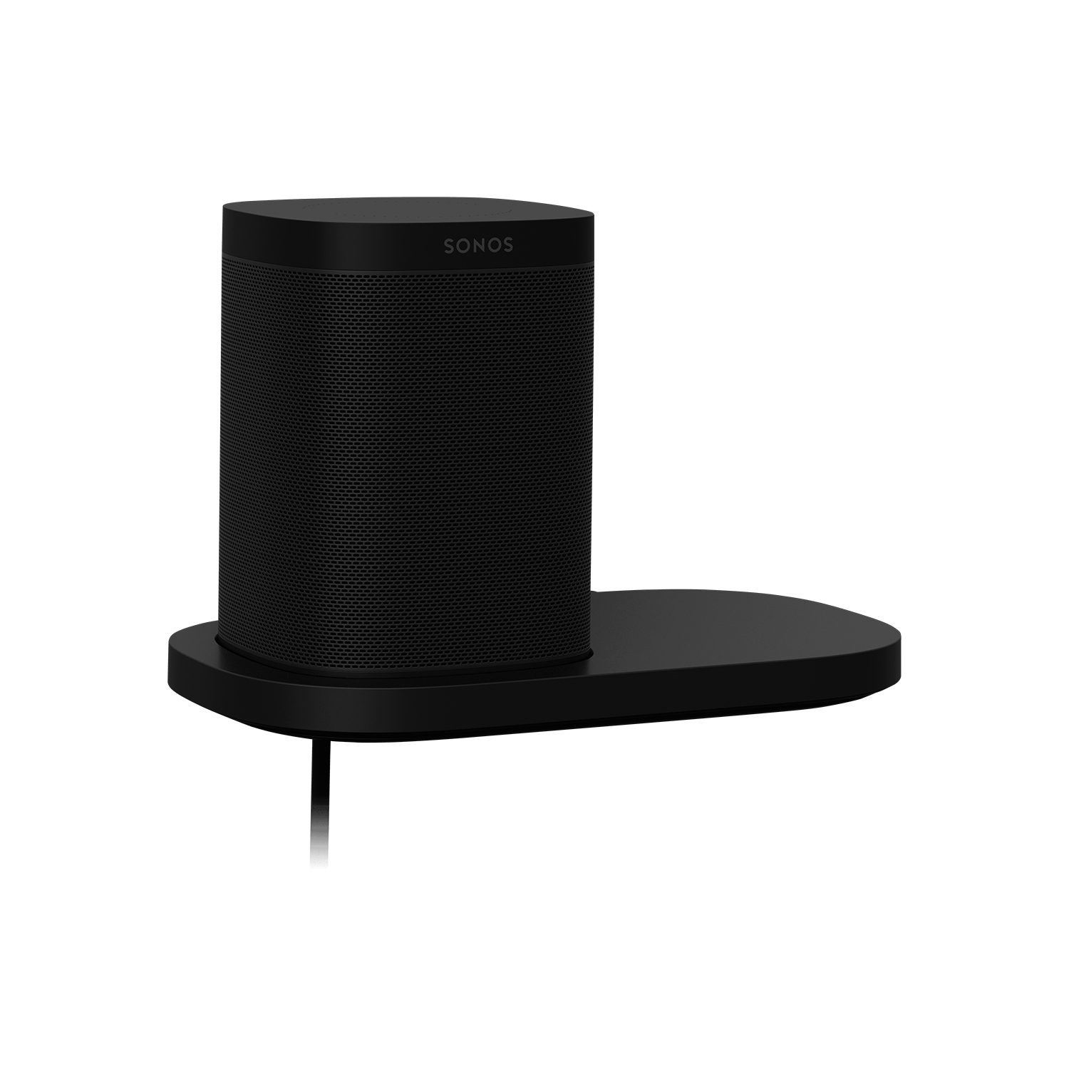 BaseParedSONOSOneShelfBlack