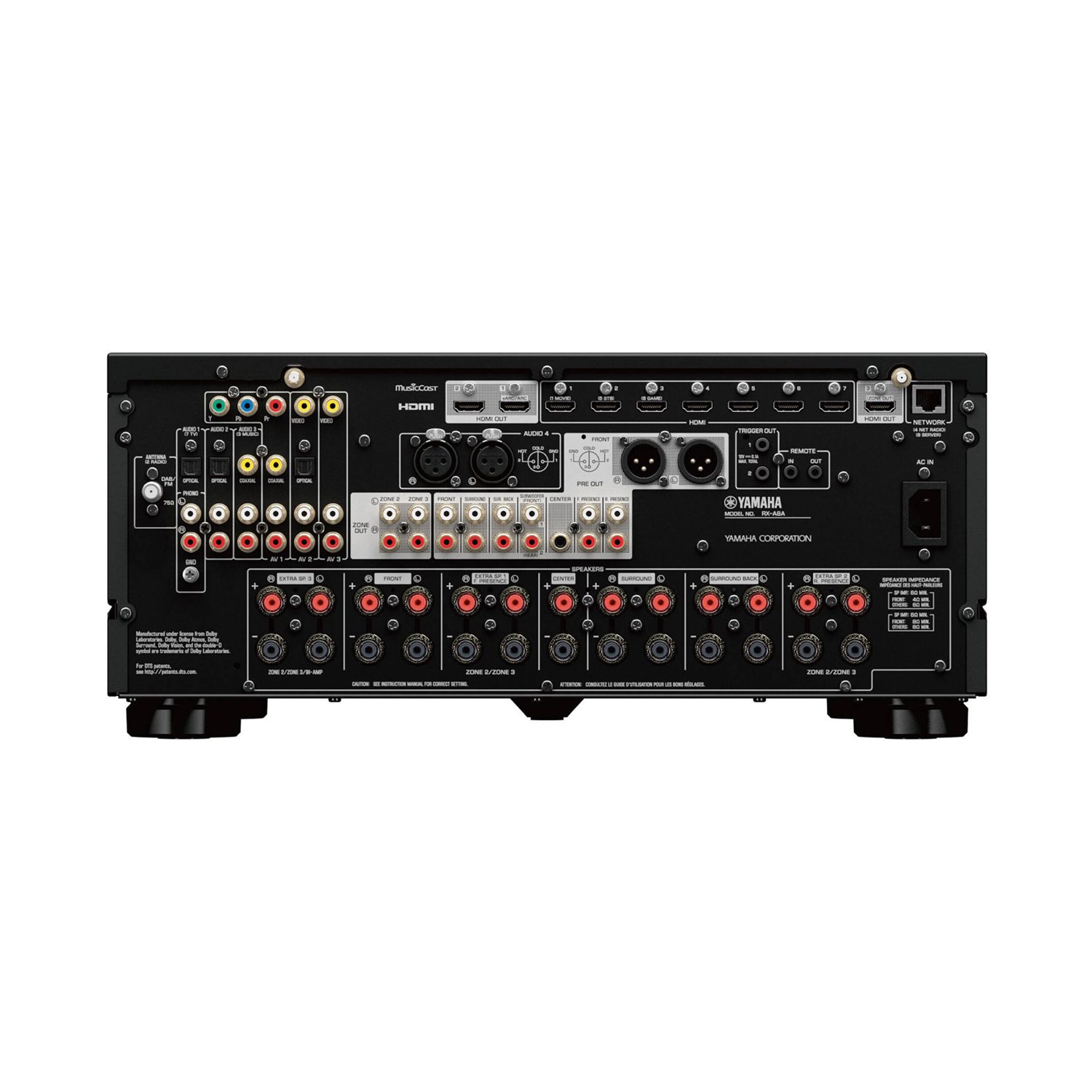 RECEIVER YAMAHA AVENTAGE RX-A8A | Sound Advisors