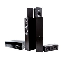 RECEIVER PURE ACOUSTICS AV-4710 + SET PARLANTES 5.0 HTS-705