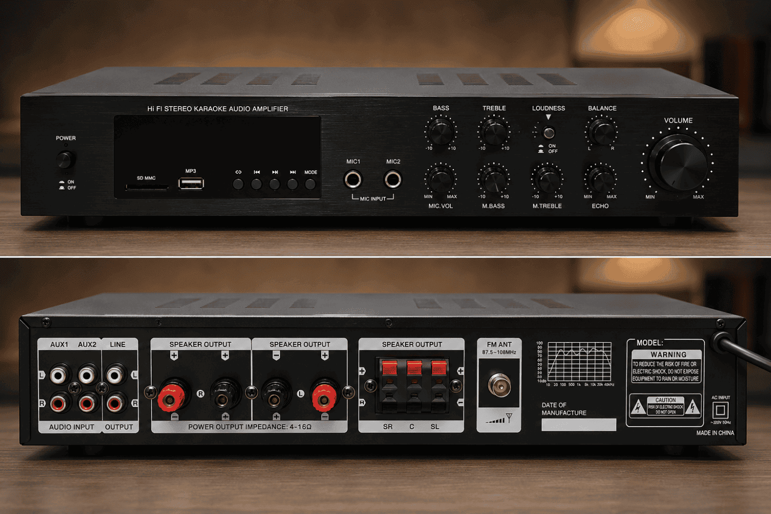 AMPLIFICADOR AUDIO CJ-353