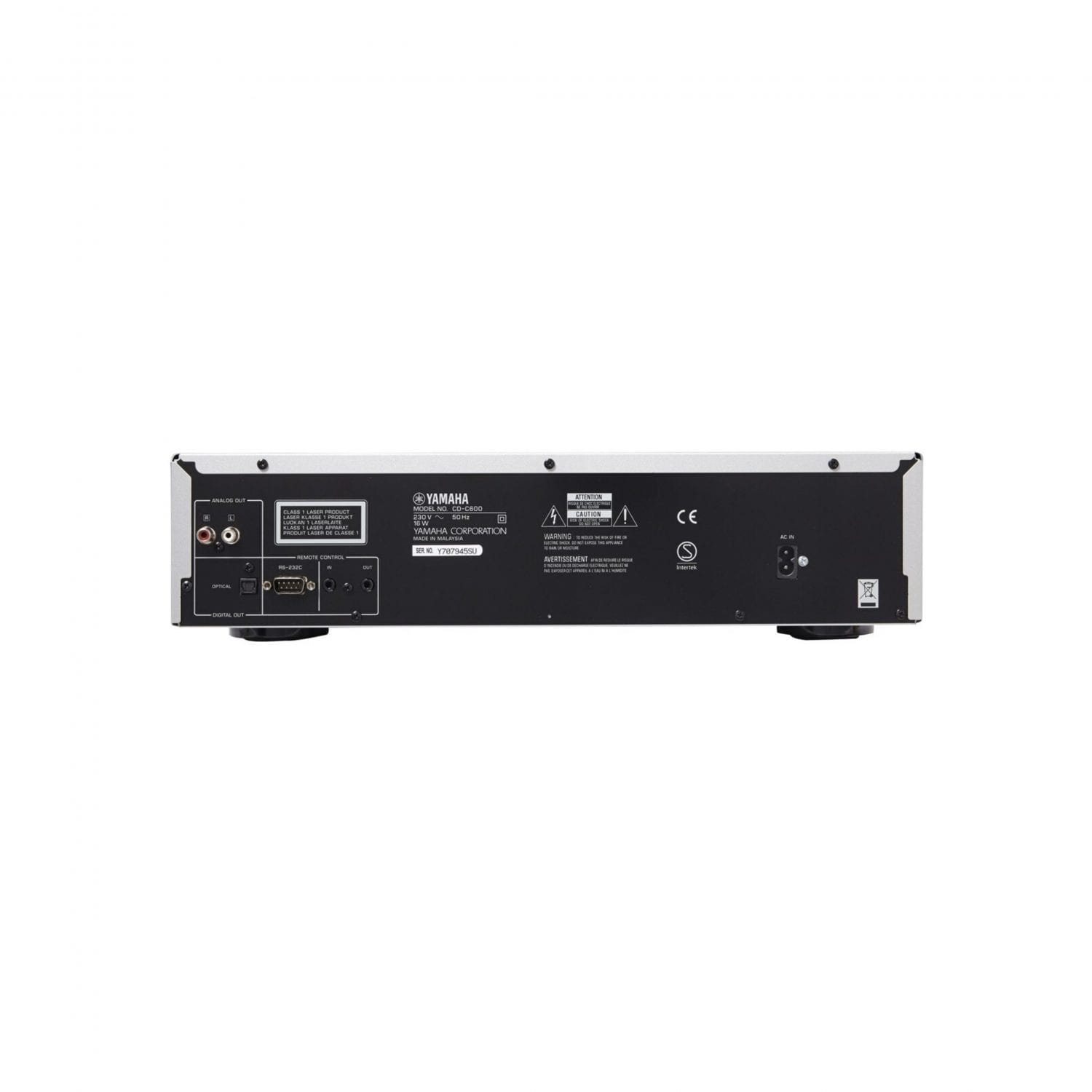 DENON DCD-600 Negro / Reproductor HiFi de CD