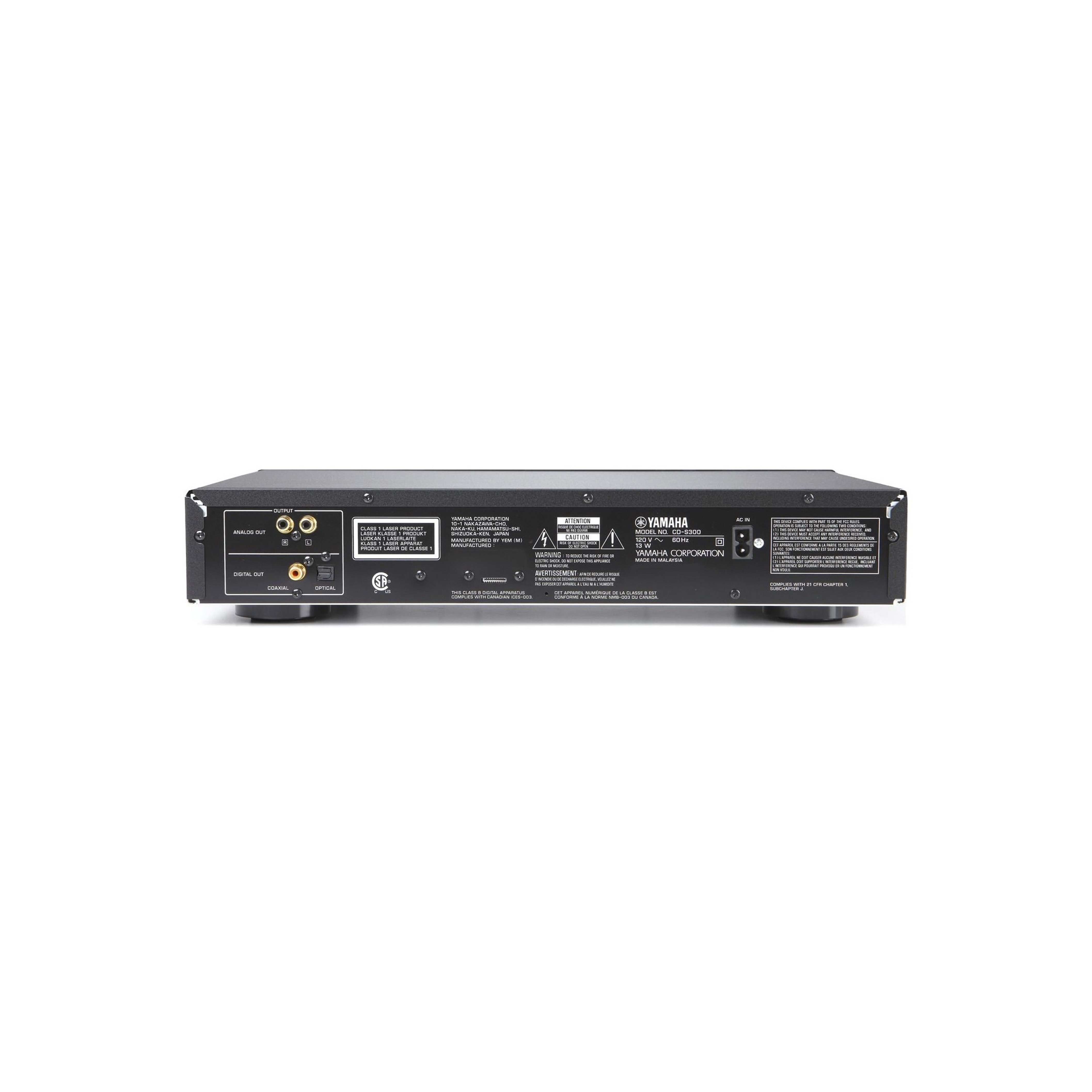 CD PLAYER YAMAHA CDS300 Sound Advisors