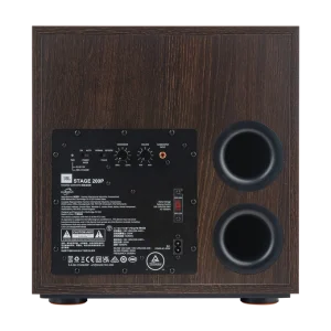 Viste del amplificador del subwoofer JBL 200P
