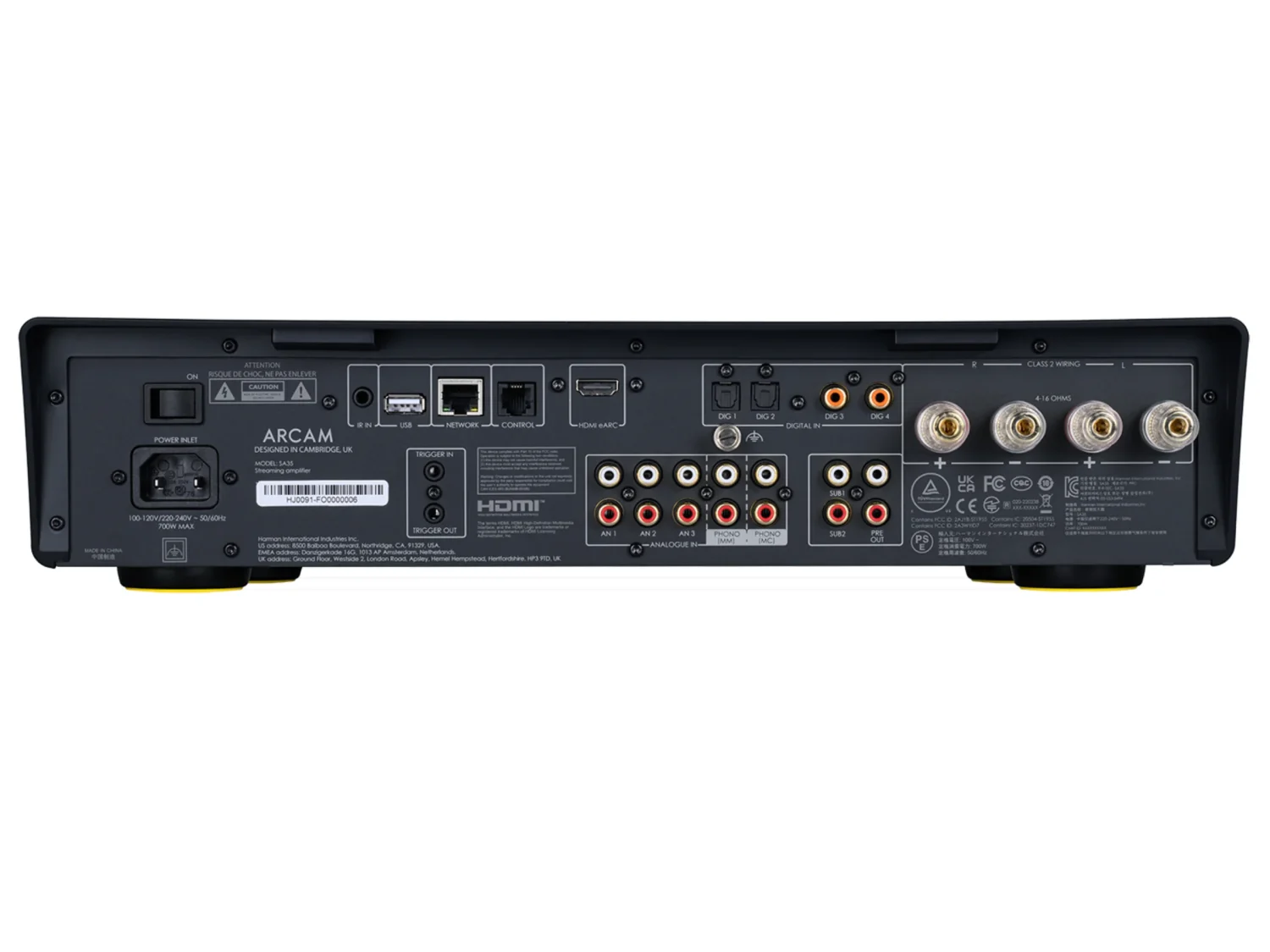 Arcam_SA35_rear